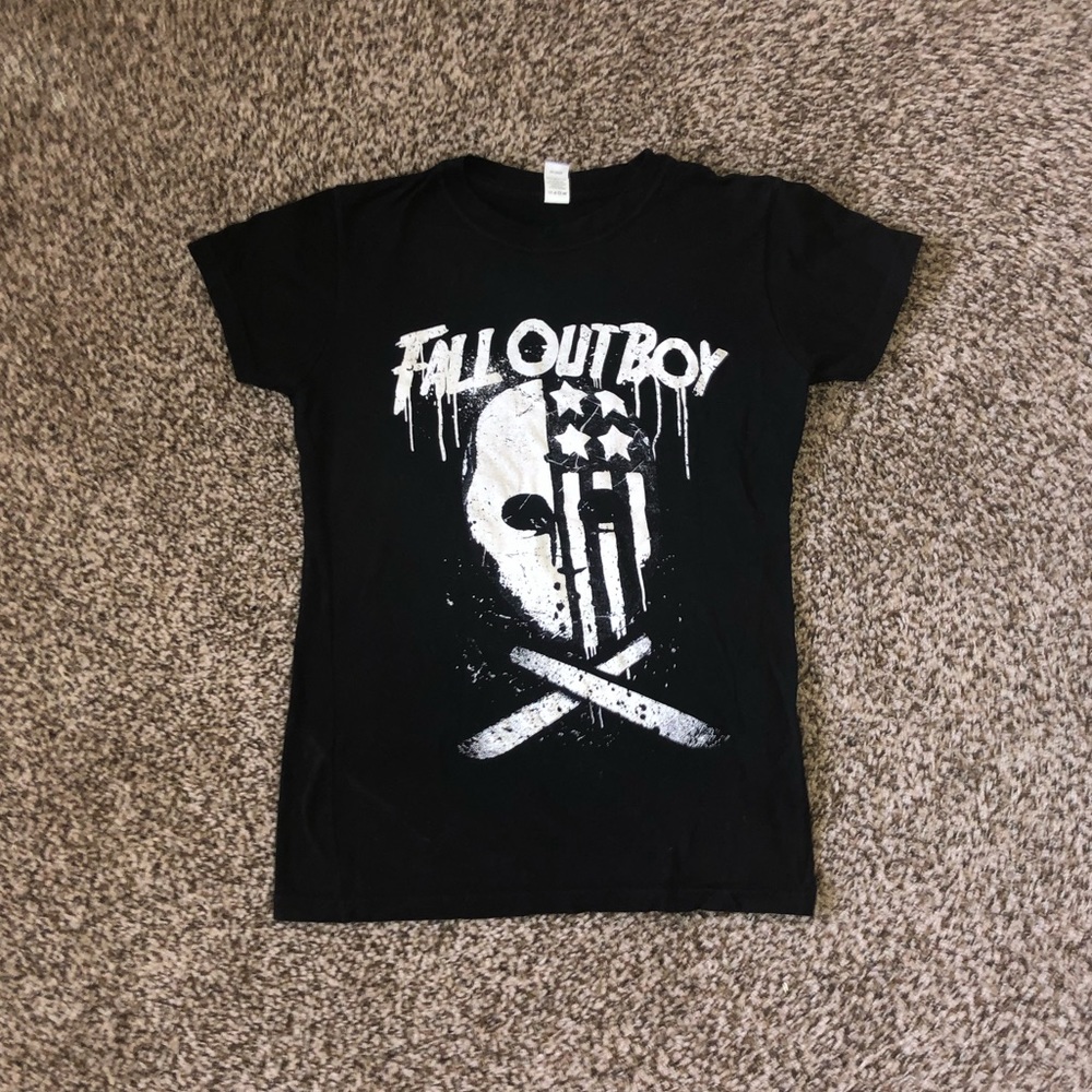 ***SOLD*** fallout boy tee American psycho - Picture 1 of 2